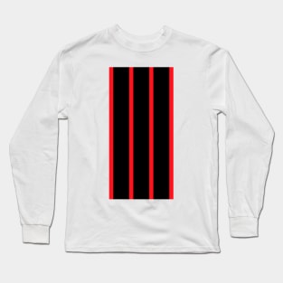 Blackburn Rovers 1994 Away Black Red Stripes Long Sleeve T-Shirt